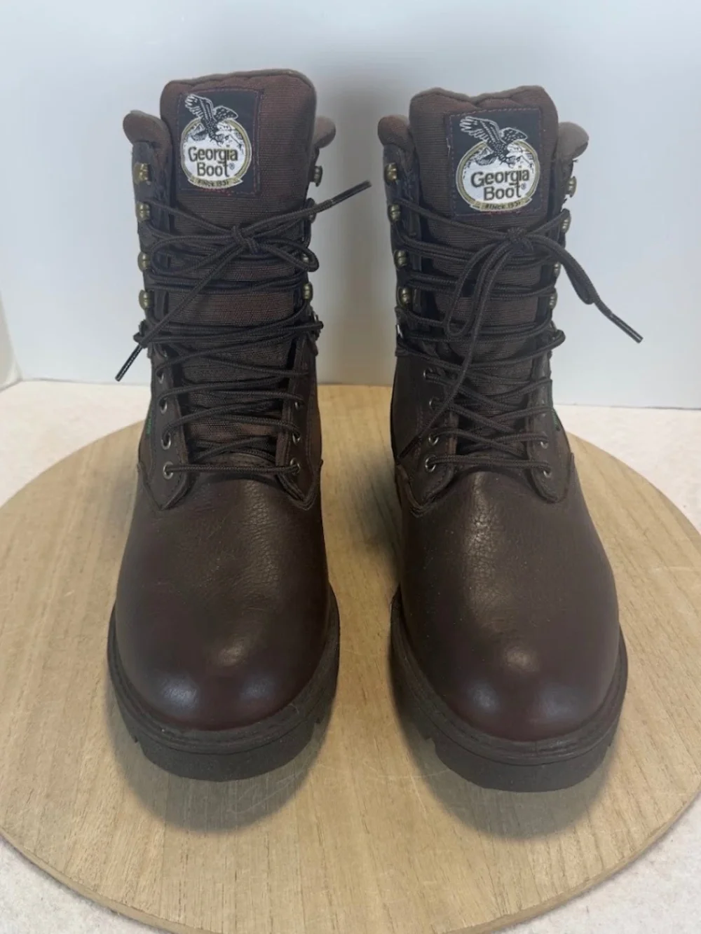 Georgia Boot G109 Mens 9.5W Brown Waterproof 600G Thinsulate Insulated NWOT